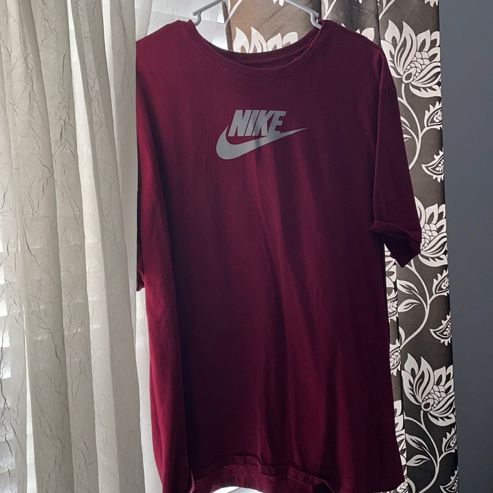 Maroon Nike Tee